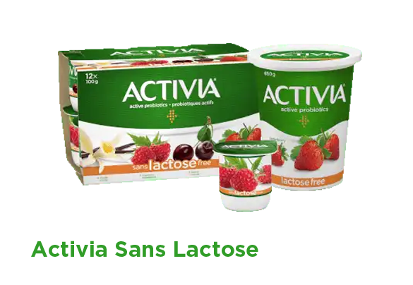 Activia Sans Lactose