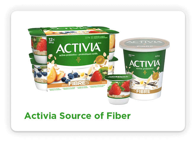 Activia Source of Fiber