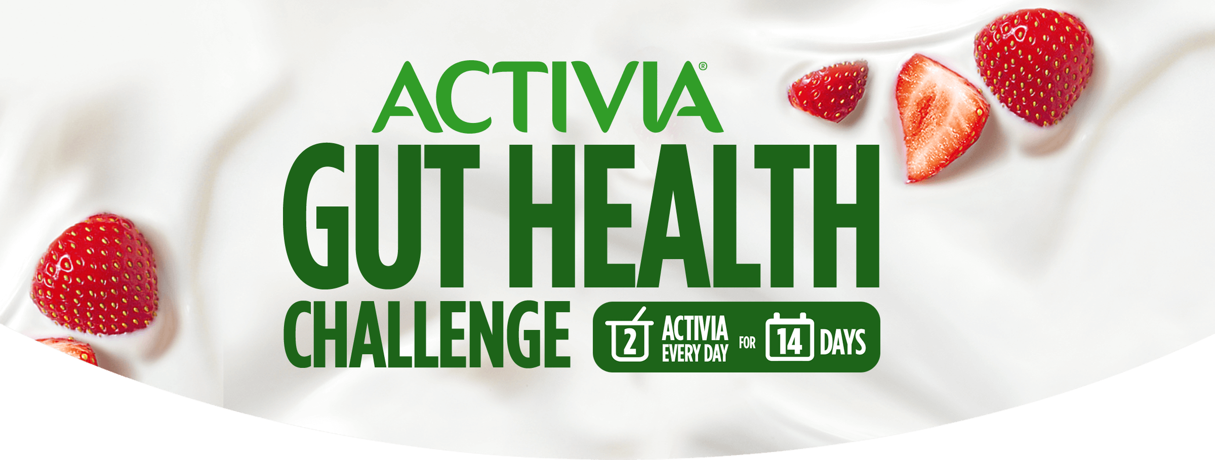 Activia Gut Health Challenge - Header Image