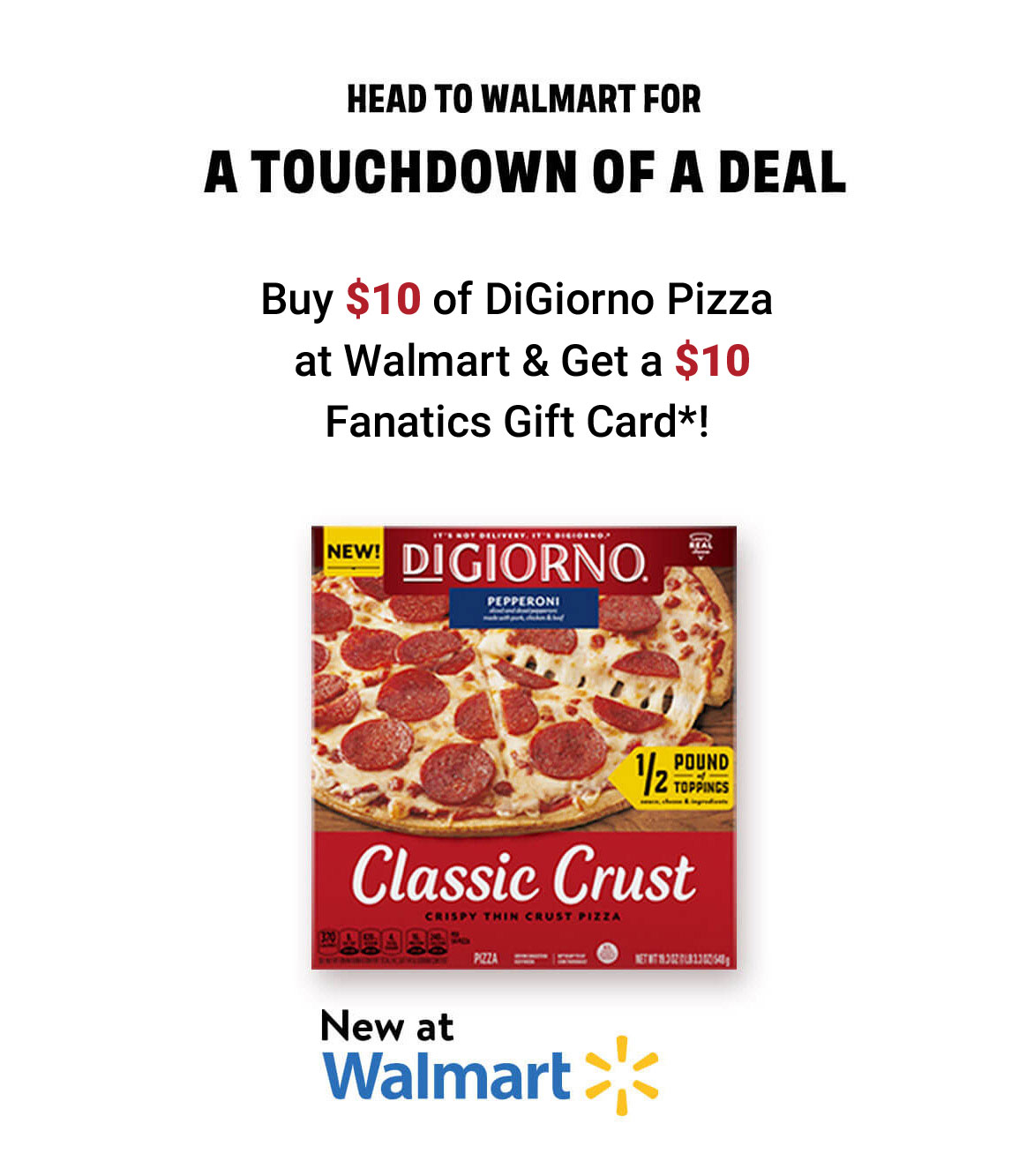 Enter The DiGiorno Pizza Kickoff