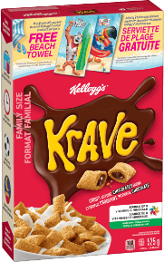 Krave* Chocolate flavour cereal 525 g