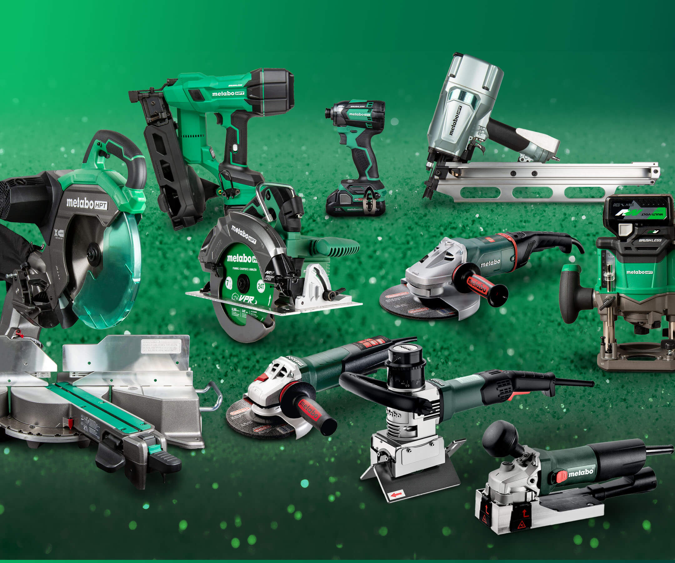 Metabo power tools banner