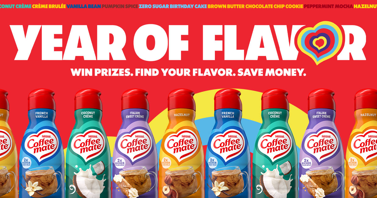 Coffee mate Year of Flavor Sweepstakes