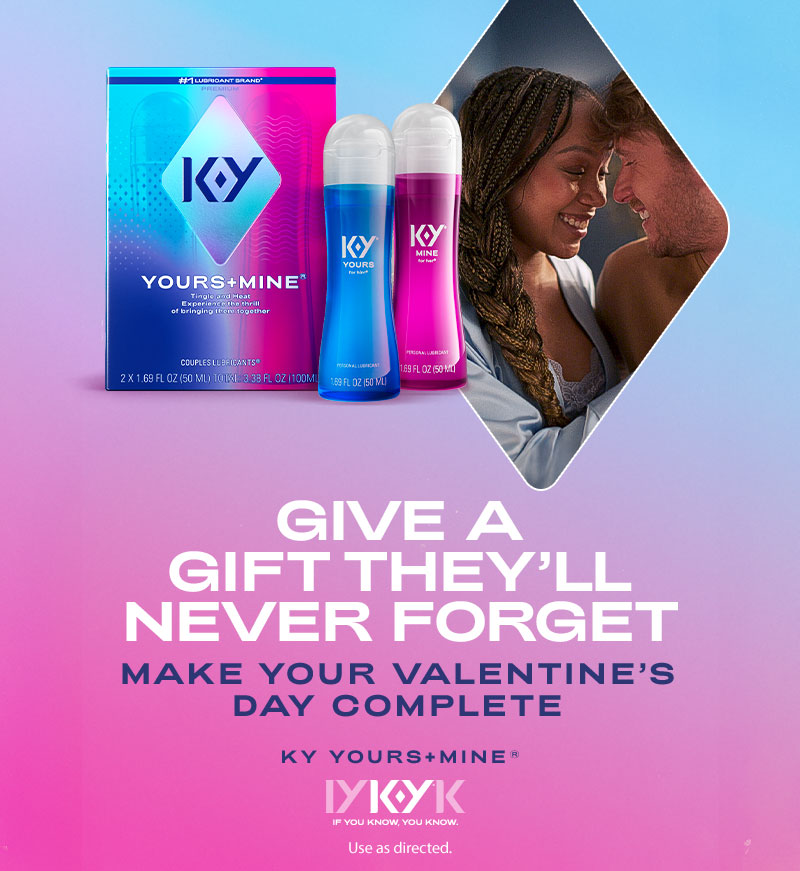 K-Y® Yours + Mine and Valentine's Day Card Rebate