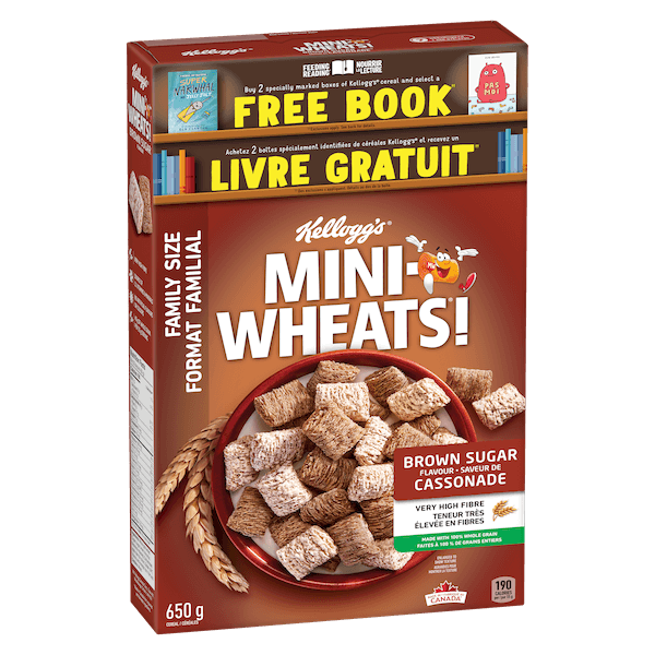 MiniWheats* Brown Sugar cereal 650 g