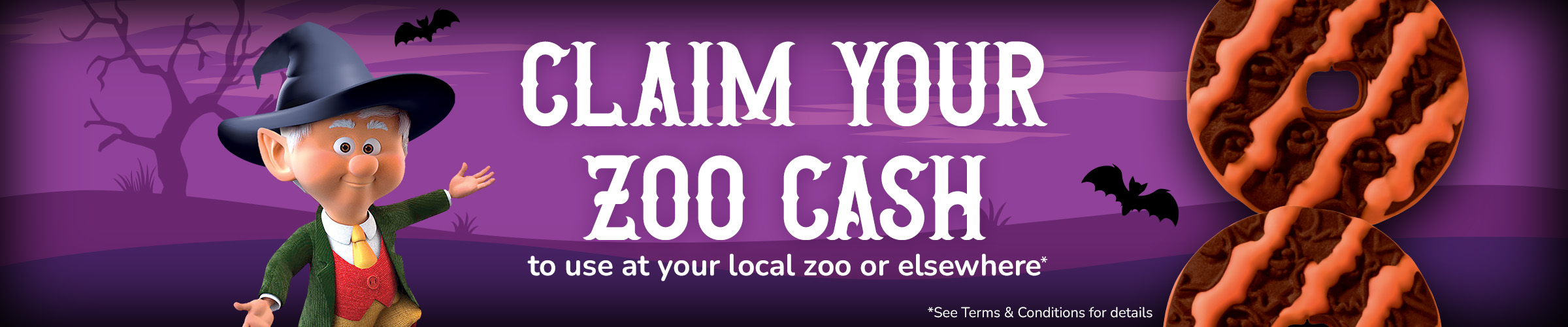 Banner 1 - Claim your $5 Zoo Cash