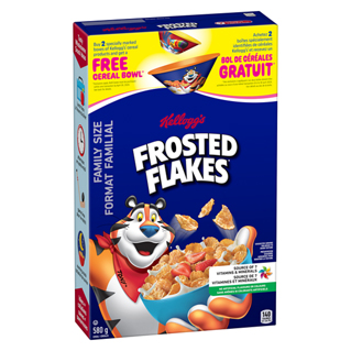 Kellogg's Frosted Flakes* cereal 580 g