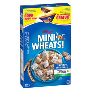 Mini-Wheats* Original cereal 650 g
