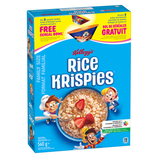 Rice Krispies* cereal 560 g